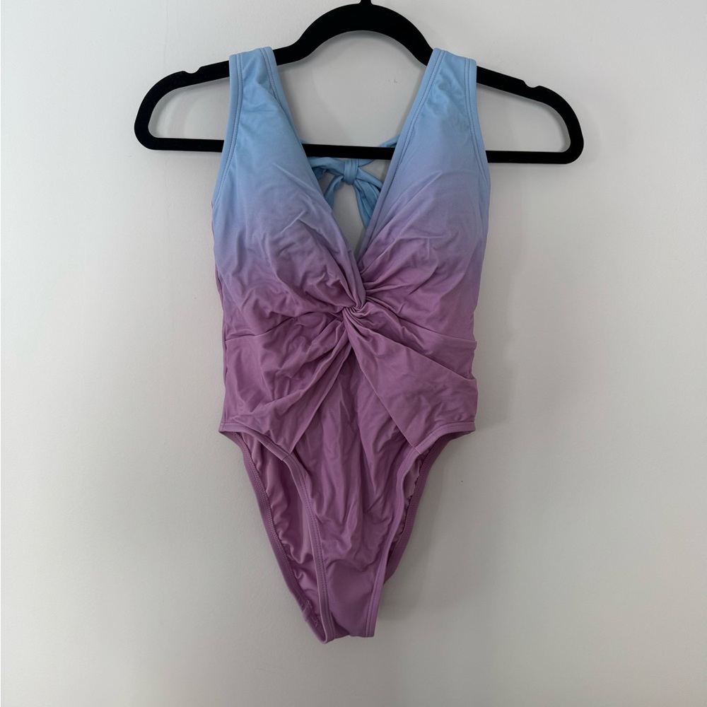 Shade & Shore Women’s Small One Piece Ombré Swimsuit